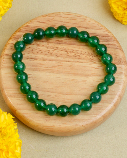 Green Jade Bracelet | Natural Jade Stone for Calm & Balance