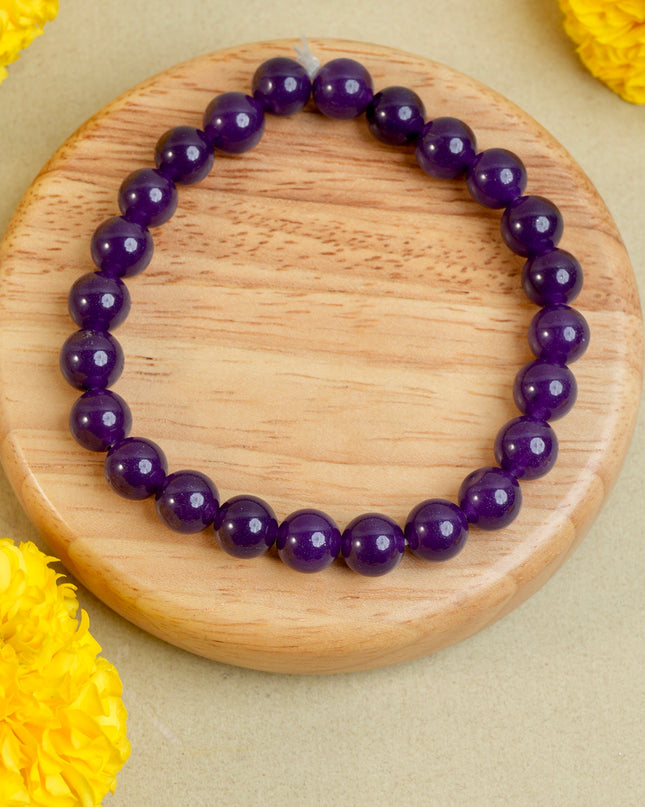 Amethyst Healing Bracelet for Peace, Stress Relief & Spiritual Protection