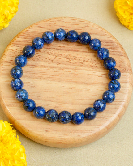 Lapis Lazuli Healing Bracelet for Wisdom, Communication & Inner Peace