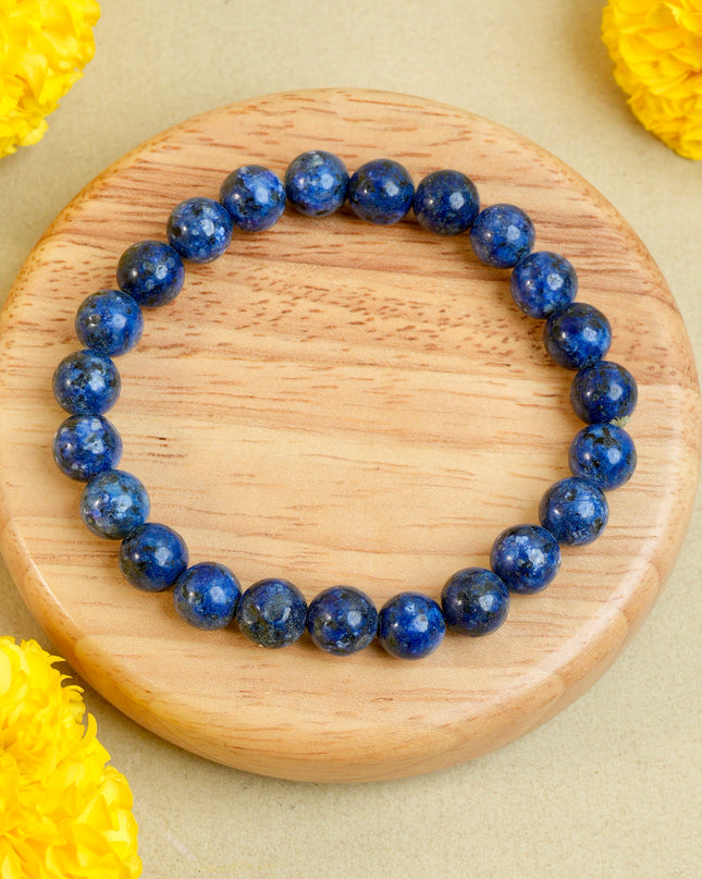 Lapis Lazuli Healing Bracelet for Wisdom, Communication & Inner Peace