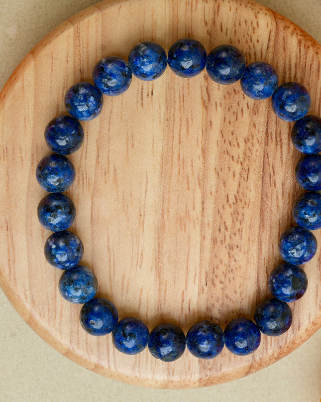 Lapis Lazuli Healing Bracelet for Wisdom, Communication & Inner Peace
