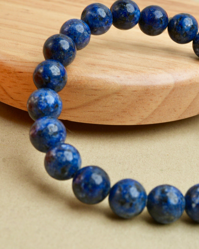 Lapis Lazuli Healing Bracelet for Wisdom, Communication & Inner Peace