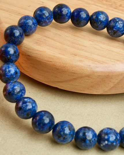 Lapis Lazuli Healing Bracelet for Wisdom, Communication & Inner Peace