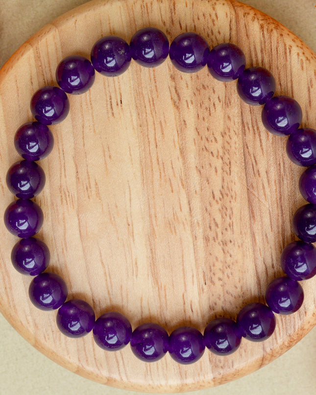 Amethyst Healing Bracelet for Peace, Stress Relief & Spiritual Protection