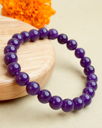 Amethyst Healing Bracelet for Peace, Stress Relief & Spiritual Protection