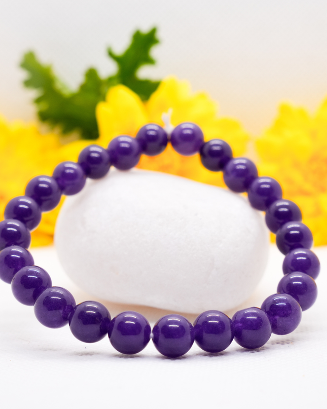 Amethyst Healing Bracelet for Peace, Stress Relief & Spiritual Protection