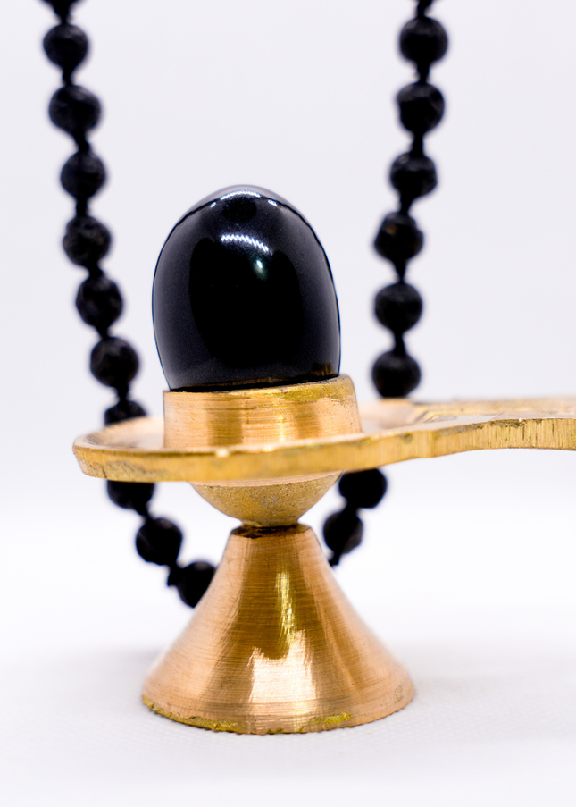Shiva Linga with Brass Peeta | Divine Abhishekam & Pooja Idol