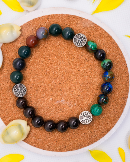 Diabetes Support Healing Bracelet for Wellness, Balance & Positive Energy