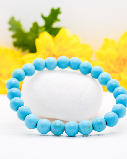 Turquoise Healing Bracelet for Protection, Communication & Emotional Balance
