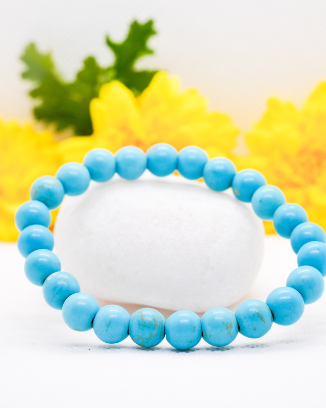 Turquoise Healing Bracelet for Protection, Communication & Emotional Balance